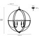 Artemis 6 Light 30 inch Polished Nickel Chandelier Ceiling Light